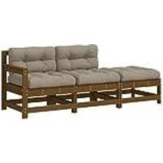 VidaXL Outdoor Lounge Sets vidaXL 3 Garden Outdoor Lounge Set