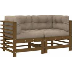 vidaXL Hjørnemoduler 2 Modulsofa