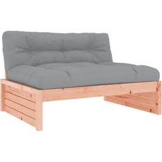 Black Modular Sofa vidaXL Middle Modular Sofa