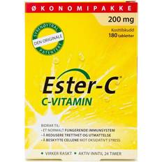 Vitaminer & Kosttilskudd Ester-C C 200 mg, økonomipakke