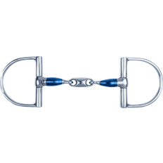 Waldhausen Double Broken Snaffle Bit For Horse Sweet Iron - Bleu