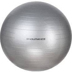 Grigio Palle da Palestra Endurance Gym ball 65 CM Silver, Unisex, varusteet, Harjoituslaitteet, Treeni, Hopea, ONESIZE