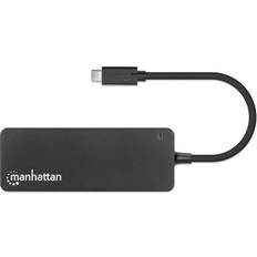 Usb c hub med power Manhattan 7-Port USB 3.0 Type-C Hub