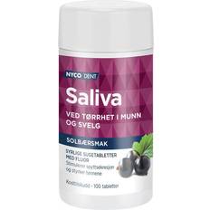 Saliva Svarta Vinbär 100 Sugtabletter