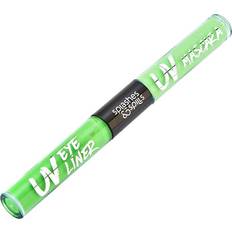 Gröna Mascaror Hisab Joker S&S 2 in 1 UV Eyeliner & Mascara Green 96807-2