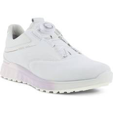 Ecco Zapatos de golf ecco S-Three BOA - White/Delicacy/White