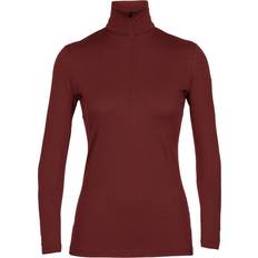Icebreaker women 200 Icebreaker Bodyfit 200 Oasis Long Sleeved Half Zip - Espresso