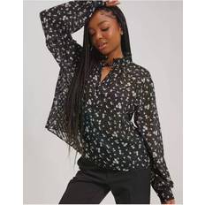 Samsøe Samsøe Dam Blusar Samsøe Samsøe Karookhi Blouse 14573 Mönstrade blusar Meadow