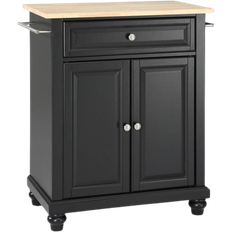 Black Kitchen Units Crosley Furniture KF30021DBK