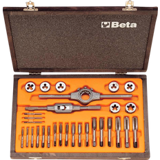 Set di attrezzi Beta Assortimento Maschi E Filiere Acciaio Al Cromo Passo Grosso 446/c30 Set di attrezzi