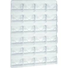 Azar Displays 24 Pocket Wall Mount Business/Gift Card Holder 2-Pack