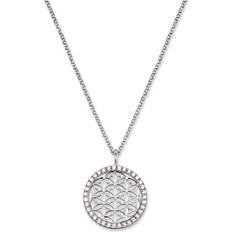 Engelsrufer Smycken Engelsrufer Halsband Livets Blomma Silver