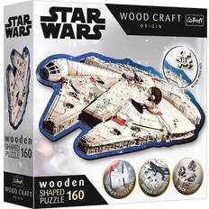 Star Wars Klassiske puslespil Trefl Millennium Falcon træ