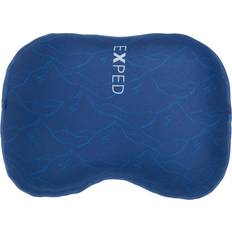 Ergonomiske puder på tilbud Exped DeepSleep Rejsepude M - Blue Mountain Ergonomisk pude