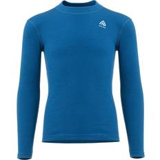 Aclima Superundertøy Aclima WarmWool crewneck Jr 388 Corsair Marengo