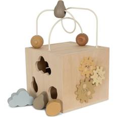 Konges Sløjd Baby Toys Konges Sløjd Nature Wooden Activity Cube