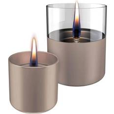 Tenderflame Lilly Bordslykta 8+10 Champagne 2-pack Lykta 2st
