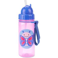 Skip Hop Botellas de Agua Skip Hop Zoo Straw Bottle 384ml Butterfly