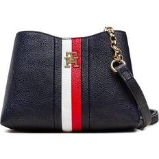 Tommy Hilfiger Th Emblem Crossover Corp Handbag - Dark Blue