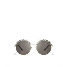 Chanel Sunglasses Chanel Round CH4265Q Pale Gold/Grey