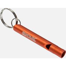 Solid Colours Keychains Regatta Great Outdoors Keyring Whistle Orange/Vibrant/Amber Glow- [Size: