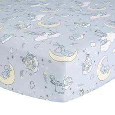 Kid's Room Lambs & Ivy Disney Baby Cozy Friends Winnie the Pooh Gray Fitted Crib Sheet