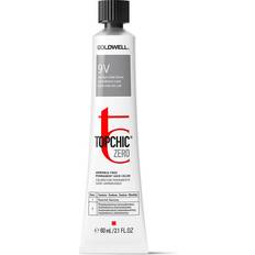 PETA Permanent Hair Dyes Goldwell Topchic Zero Tube 9V Very Light Violet Blonde 60ml