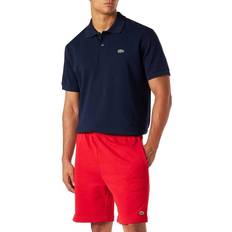 Lacoste Men's Organic Fleece Jogger Shorts - Red