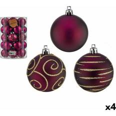 Lila Julgranspynt Lila PVC Weihnachtsbaumschmuck