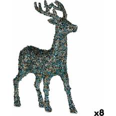 Blue Decorations Deko-Figur Glitzernd Weihnachtsschmuck