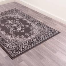 Carpets & Rugs Lord of Rugs Traditional Poly Lancashire Oriental Grey