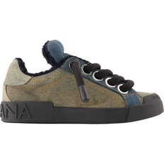 Dolce & Gabbana Denim patchwork Portofino sneakers
