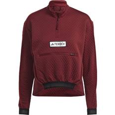 adidas Terrex Utilitas Half-Zip Fleece jakke Shadow Red