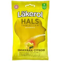 Läkerol Fødevarer Läkerol Hals Ingefära Citron 65g 1stk