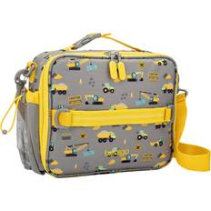 Bentgo Kids' Prints Lunch Bag, Men's, Construction Trucks