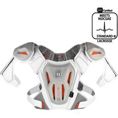 Ice Hockey Warrior Burn Lacrosse Shoulder Pads, Men's, Medium, White