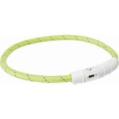 Hundar - Hundhalsband Husdjur Trixie Flash Light Ring USB 45cm