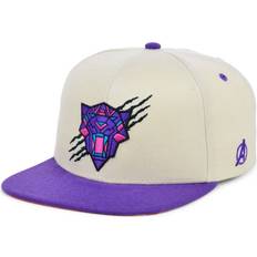 Marvel Accessories Children's Clothing Marvel Youth Cream/Purple Black Panther Snapback Hat