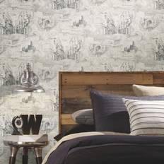Wallpapers York Wallcoverings Harry Potter Map Peel and Stick