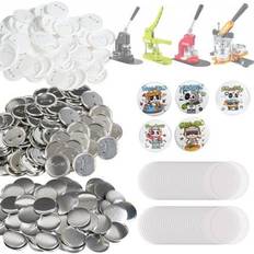 VEVOR 500 Sets 58mm Pin Back Button Parts