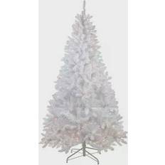 Decorative Items Northlight 7' Snow Pre-Lit Flocked Artificial Clear Lights