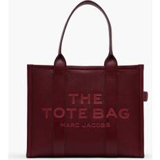 Röda Toteväskor Marc Jacobs The Large Leather Tote Bag - Red