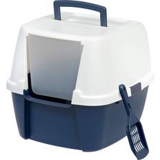 Enclosed litter box Iris usa jumbo enclosed cat litter box