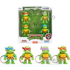 Jada Teenage Mutant Ninja Turtles MetalFigs 2 1/2-Inch Mini-Figure 4-Pack