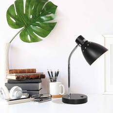 Stone Table Lamps Steinhauer Spring Adjustable Arm Black Table Lamp