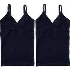 Ingrid+Isabel Nursing Crossover Cami 2-pack Black