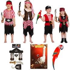 Henbrandt Pirat Kostume 7-9 År