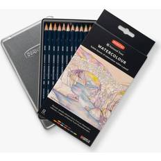 Multicoloured Aquarelle Pencils Derwent National Trust Watercolour Pencils 12 Tin