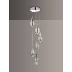 Dar Lighting Set6410 Seta 6 Pendant Lamp