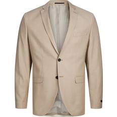 Split Blazers Jack & Jones Solaris Super Slim Fit Blazer - Beige/Pure Cashmere